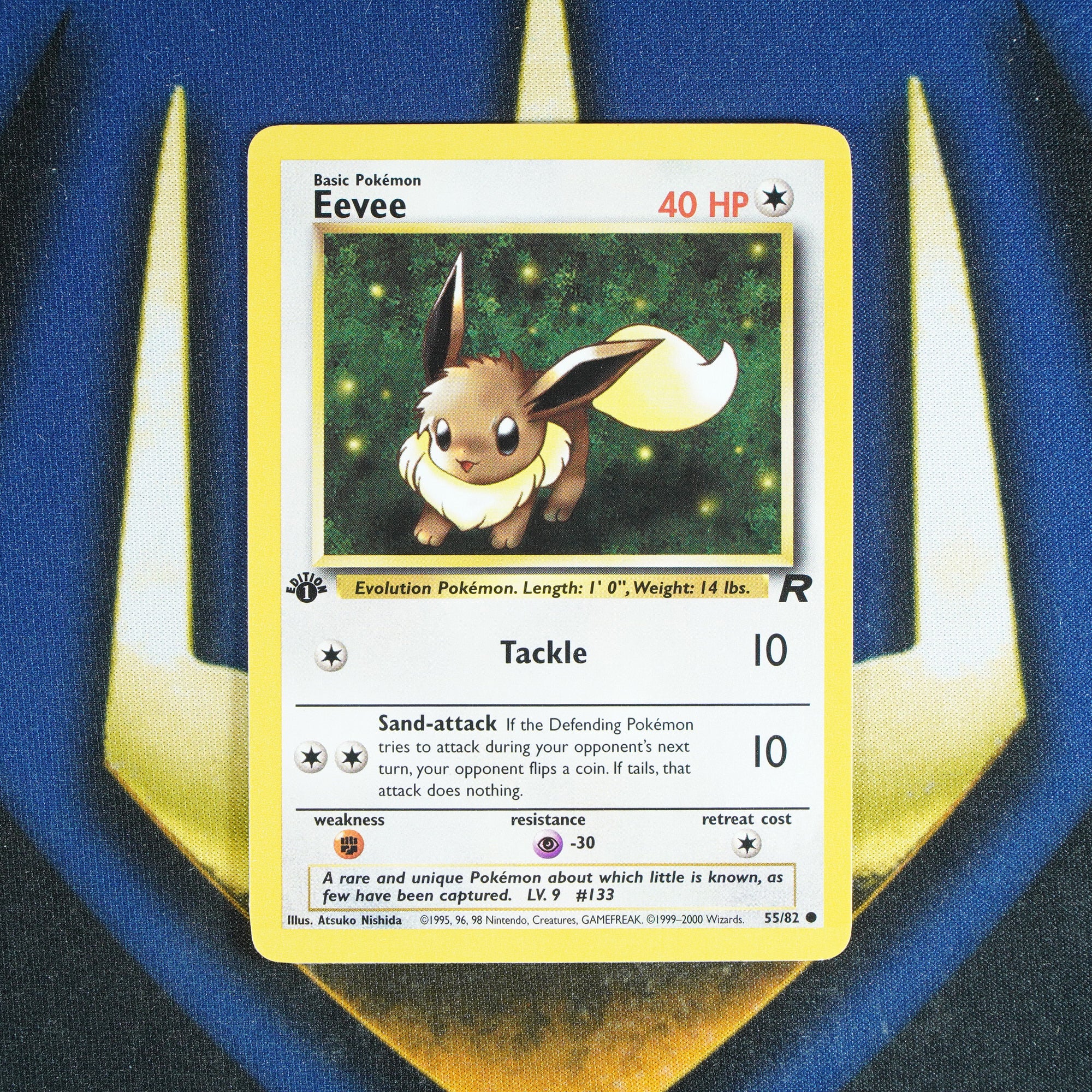 Eevee TEAM ROCKET 1ST EDITION Common 55/82 [NM]