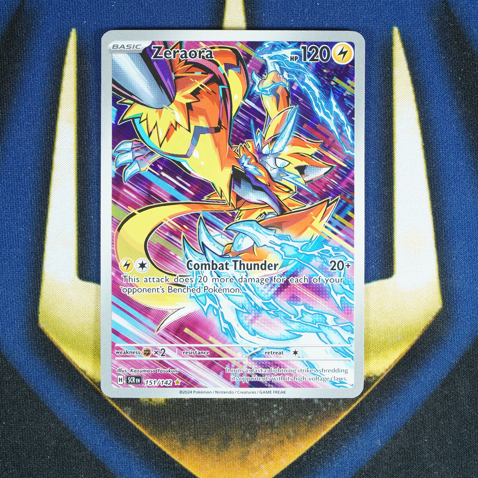 Zeraora STELLAR CROWN Illustration Rare 151/142 [M]