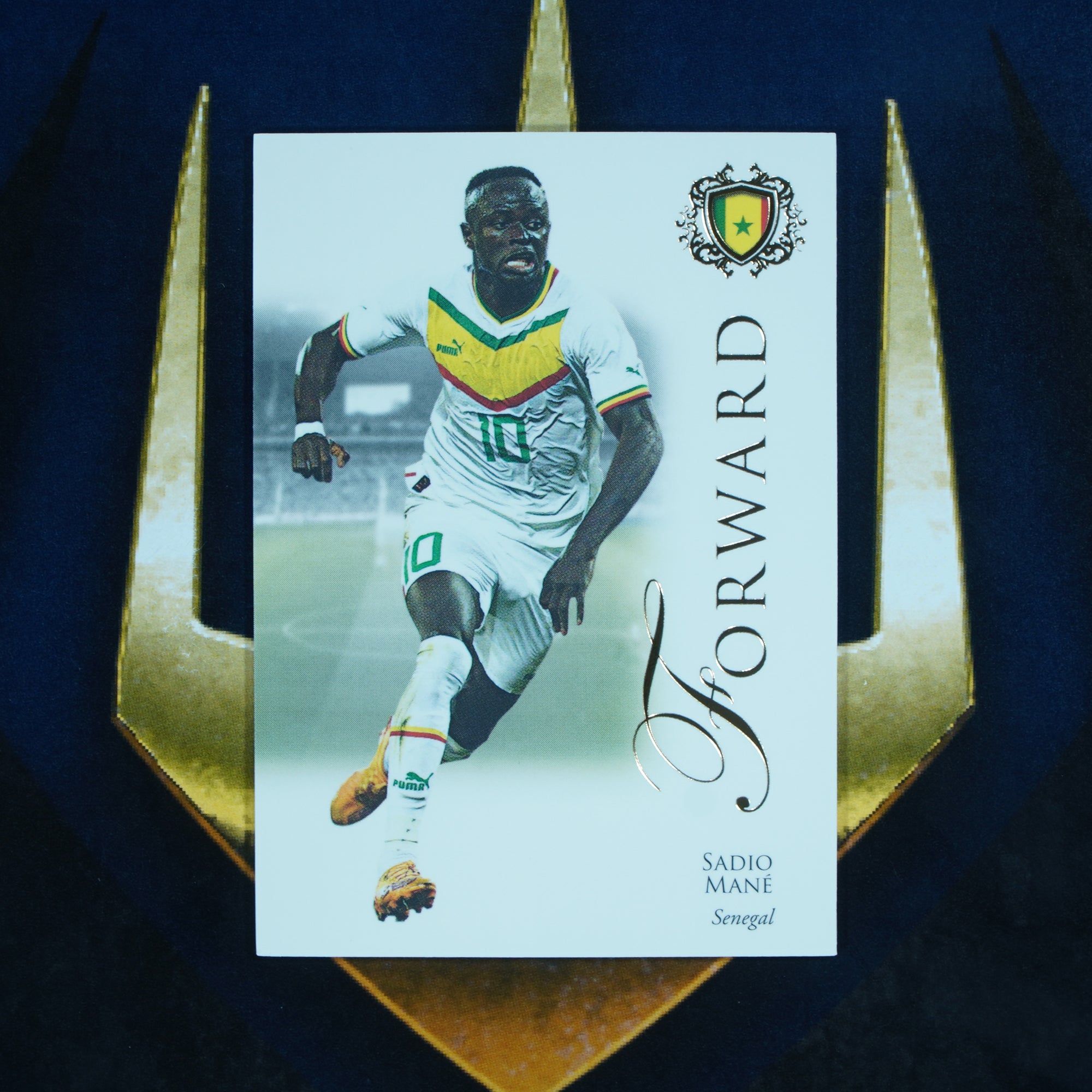 Sadio Mane 2023-24 Futera Unique Base #77 Senegal