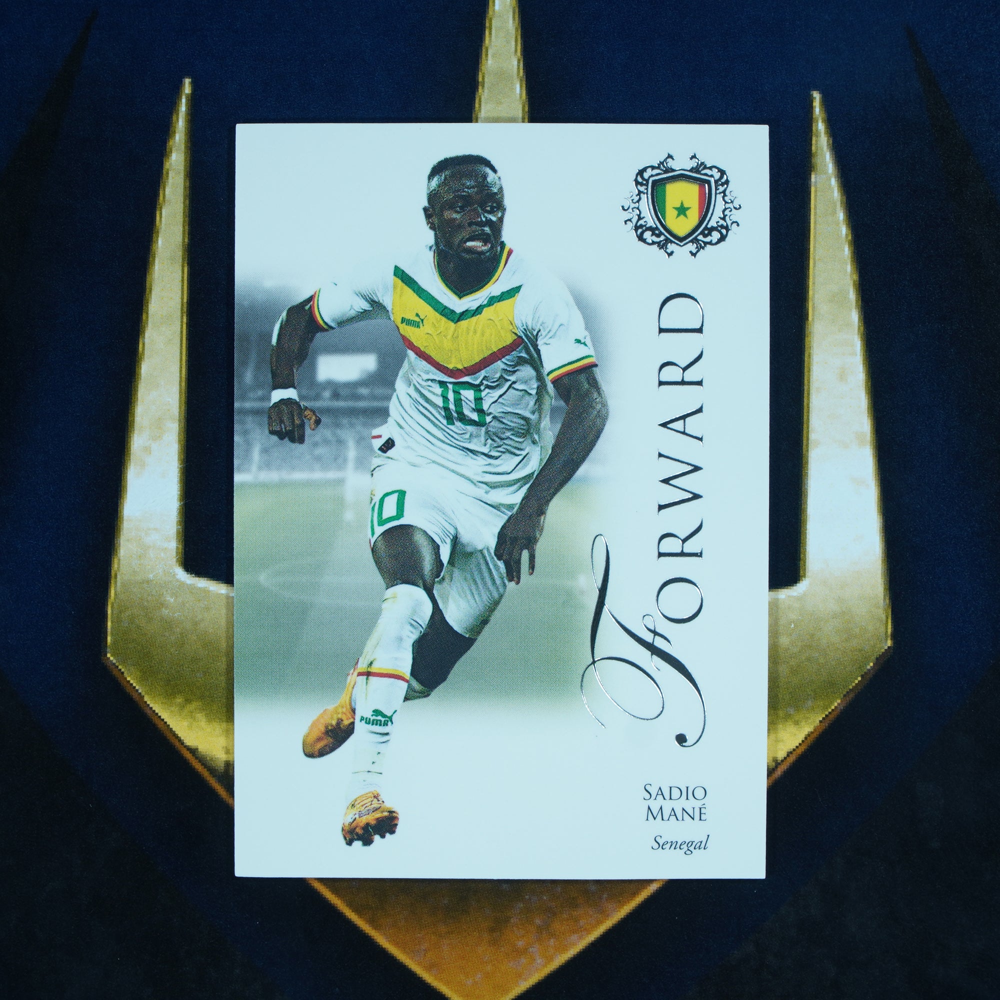 Sadio Mane 2023-24 Futera Unique Silver /69 #77  Senegal