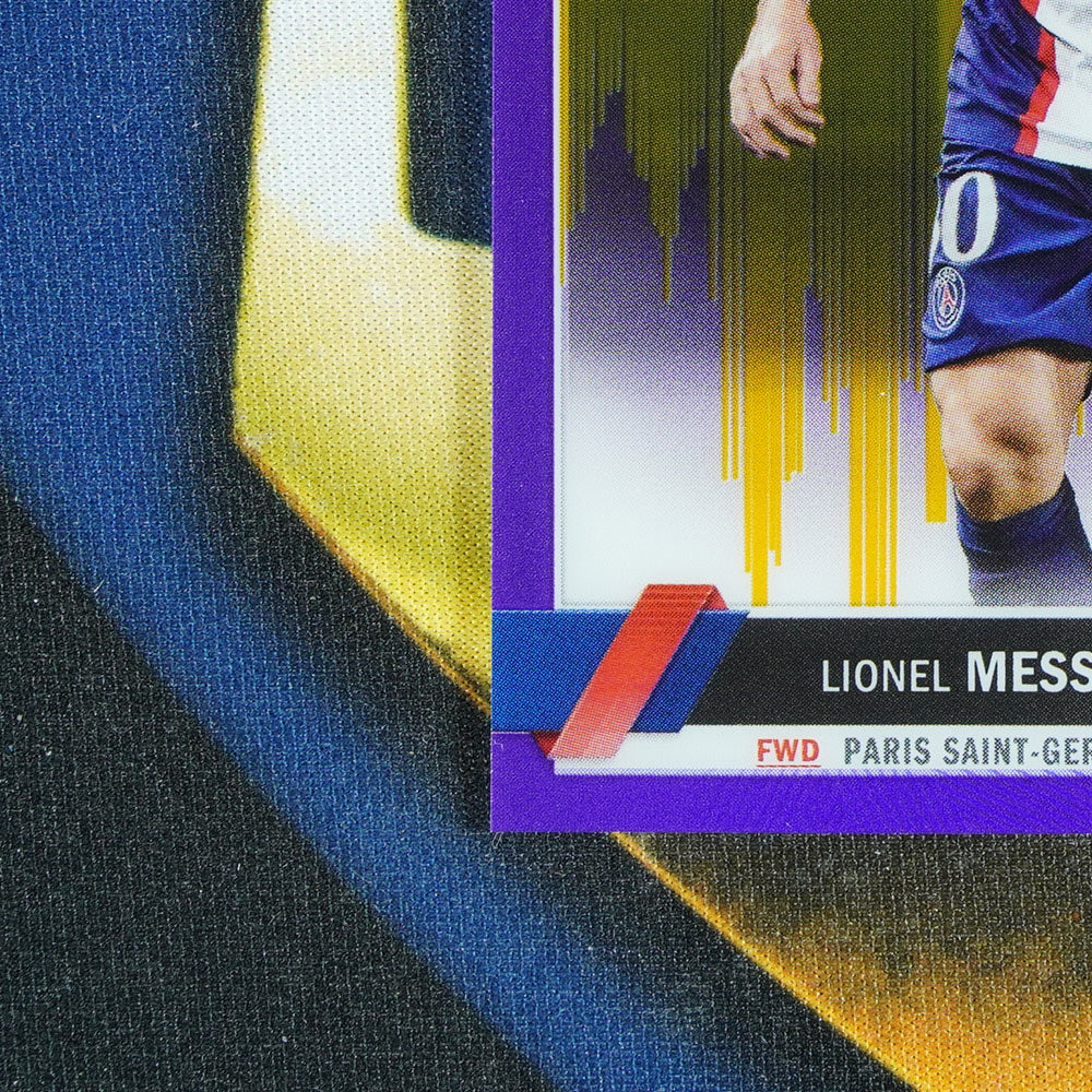 Lionel Messi 2023-24 TOPPS CHROME Purple/Gold Seismic #1  [Raw]