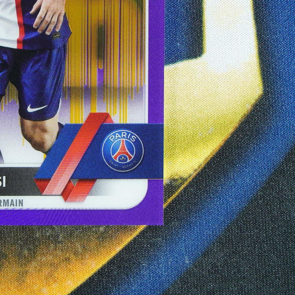 Lionel Messi 2023-24 TOPPS CHROME Purple/Gold Seismic #1  [Raw]