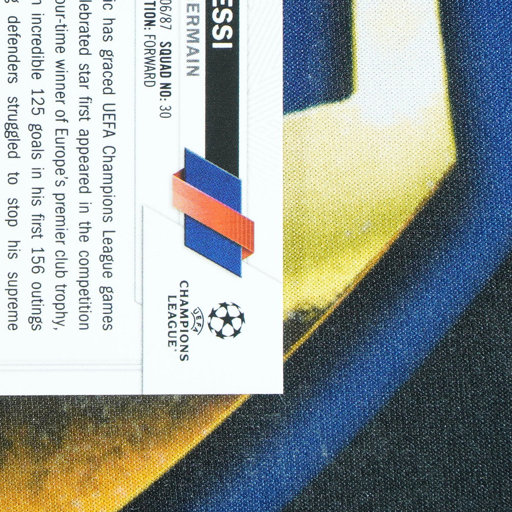 Lionel Messi 2023-24 TOPPS CHROME Purple/Gold Seismic #1  [Raw]