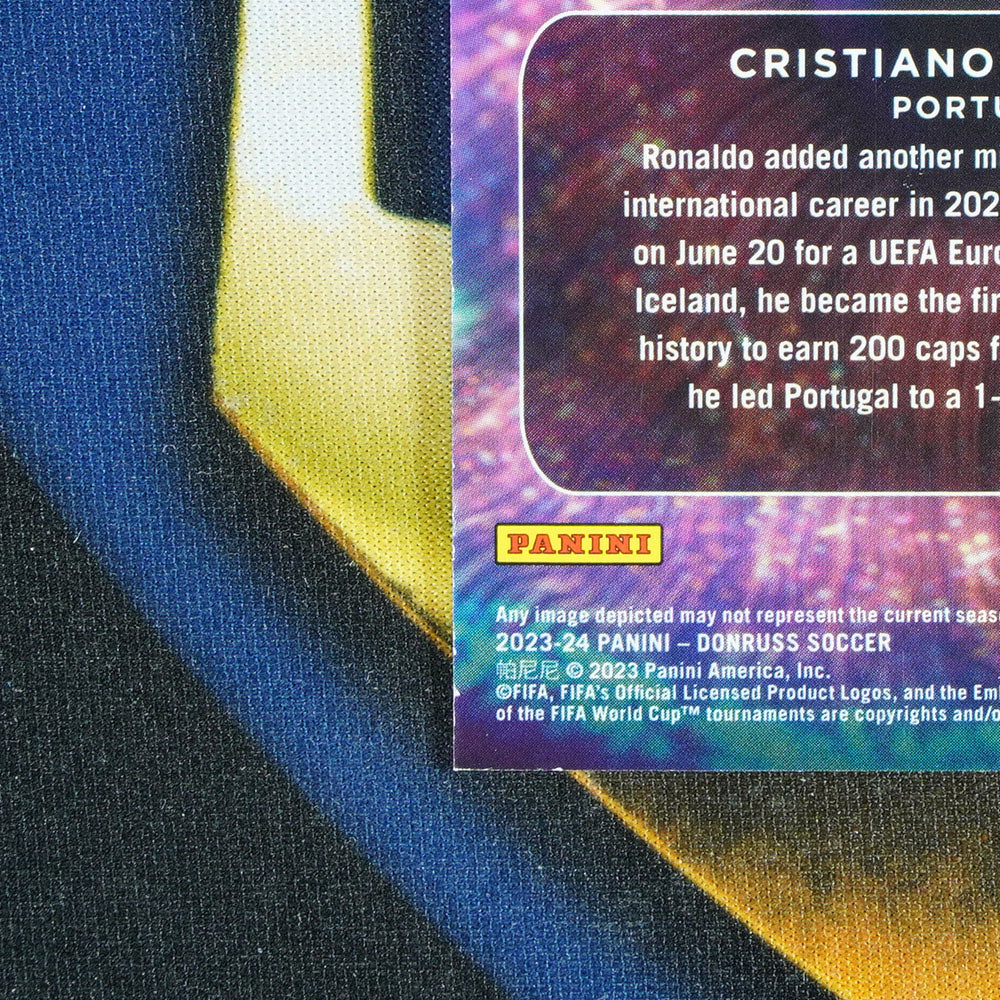 Cristiano Ronaldo 2023-24 PANINI DONRUSS FIFA Night Moves #7  [Raw]