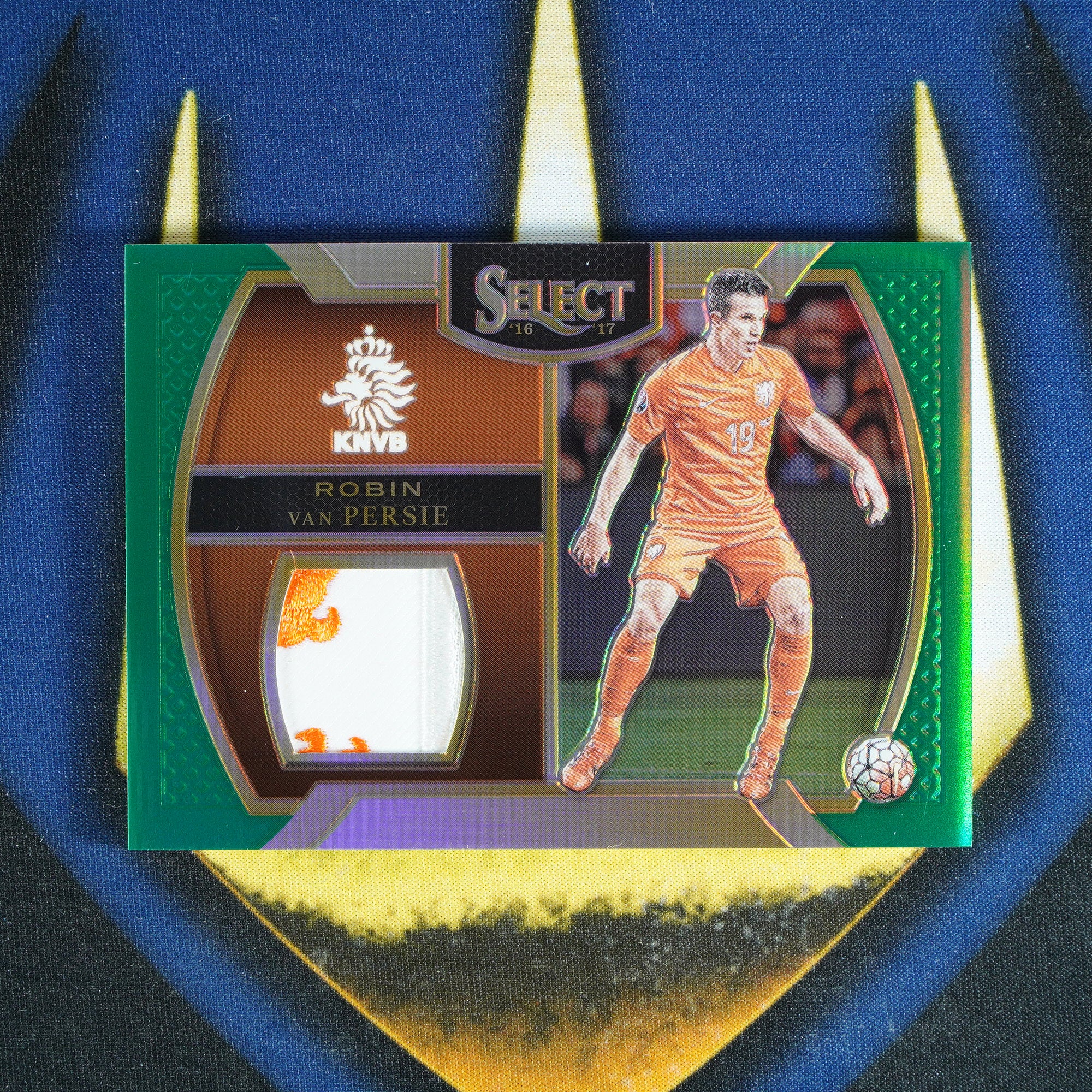 Robin Van Persie 2016-17 PANINI SELECT Memorbilia Green /5 M-RVP  [Raw]