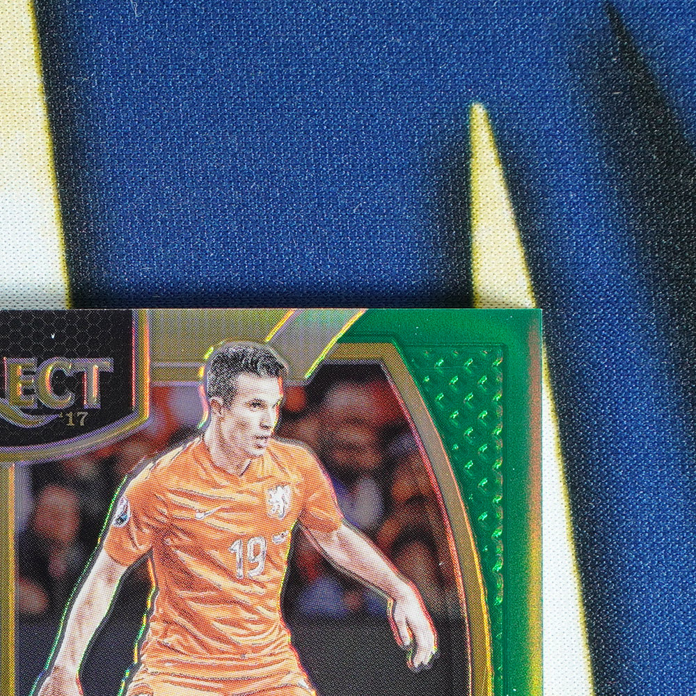 Robin Van Persie 2016-17 PANINI SELECT Memorbilia Green /5 M-RVP  [Raw]