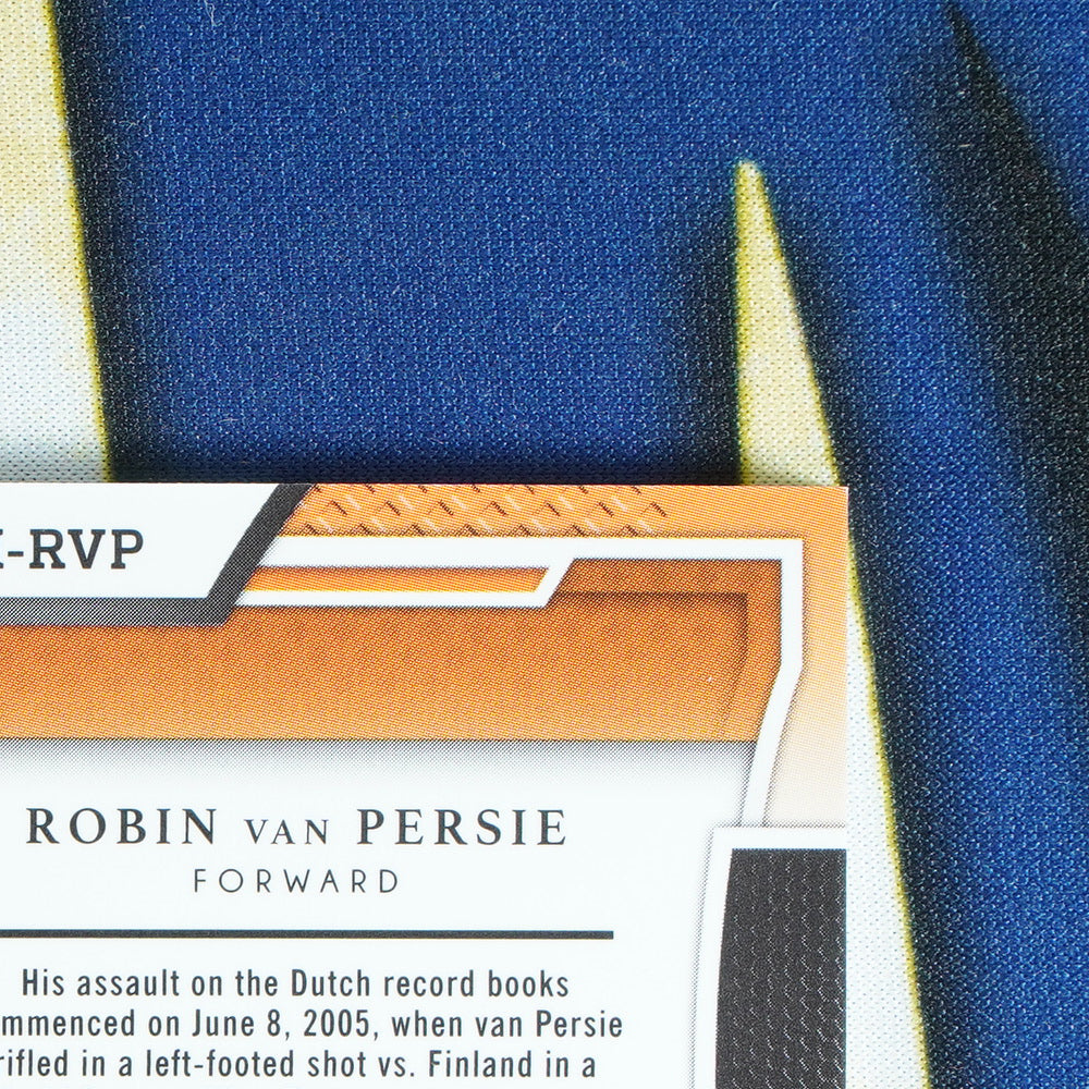 Robin Van Persie 2016-17 PANINI SELECT Memorbilia Green /5 M-RVP  [Raw]