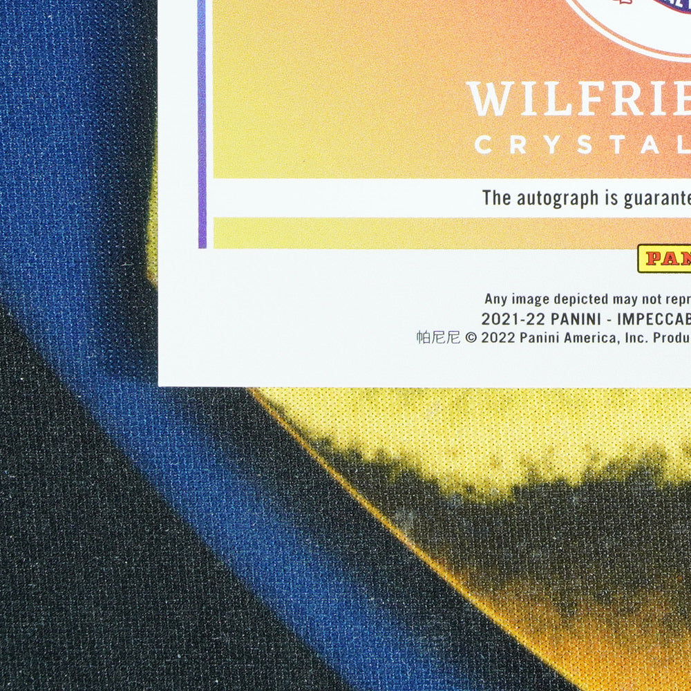Wilfried Zaha 2023-24 PANINI IMPECCABLE TMALL Masterstrokes /35 MS-WZ  [Raw]