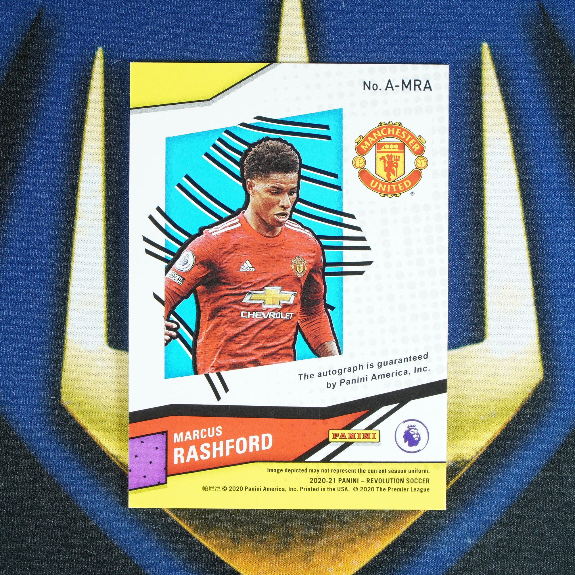 Marcus Rashford 2020-21 PANINI REVOLUTION Autograph A-MRA  [Raw]