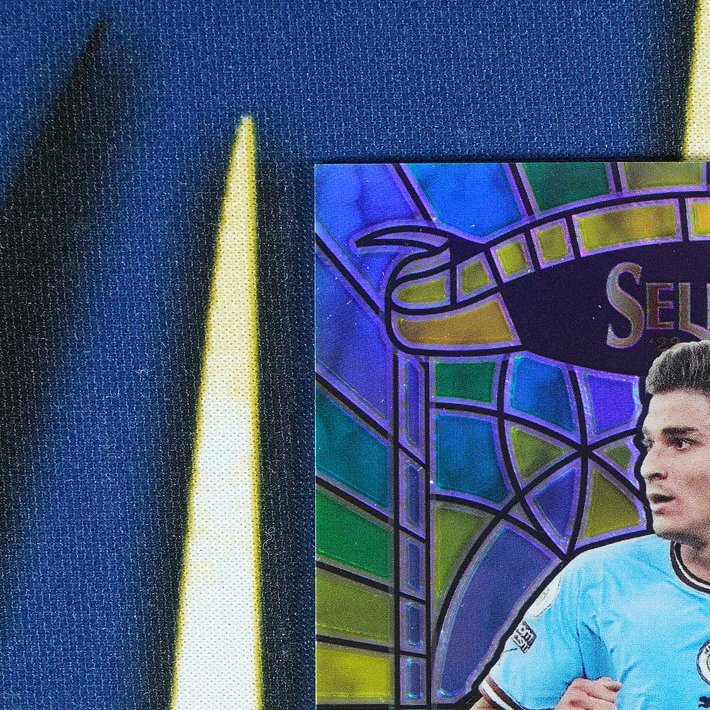 Julian Alvarez 2022-23 PANINI SELECT PREMIER LEAGUE Stained Glass #3  [Raw]