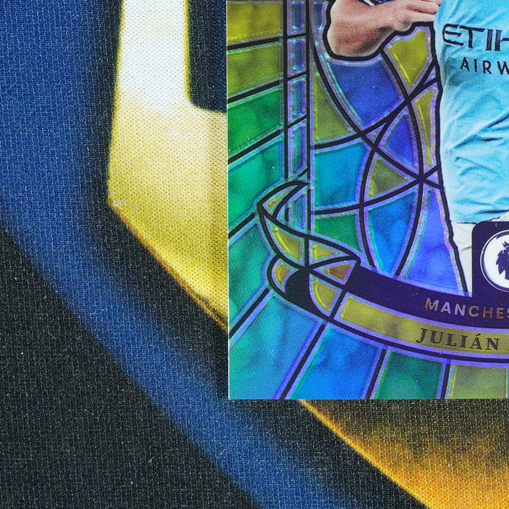 Julian Alvarez 2022-23 PANINI SELECT PREMIER LEAGUE Stained Glass #3  [Raw]