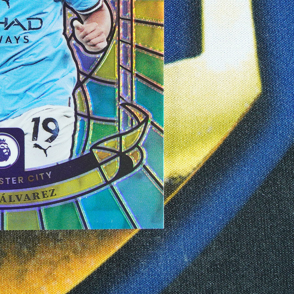 Julian Alvarez 2022-23 PANINI SELECT PREMIER LEAGUE Stained Glass #3  [Raw]