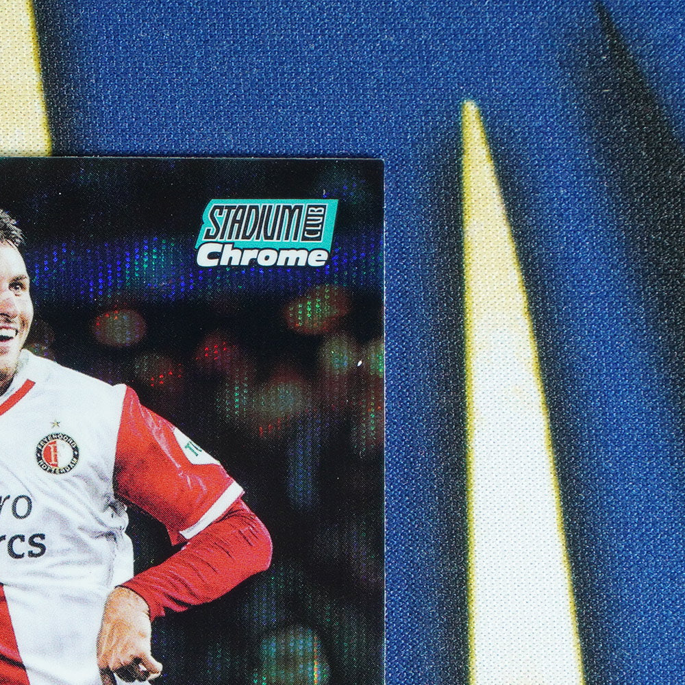 Santiago Gimenez 2023-24 TOPPS STADIUM CLUB CHROME Aqua Wave /250 #29  [Raw]