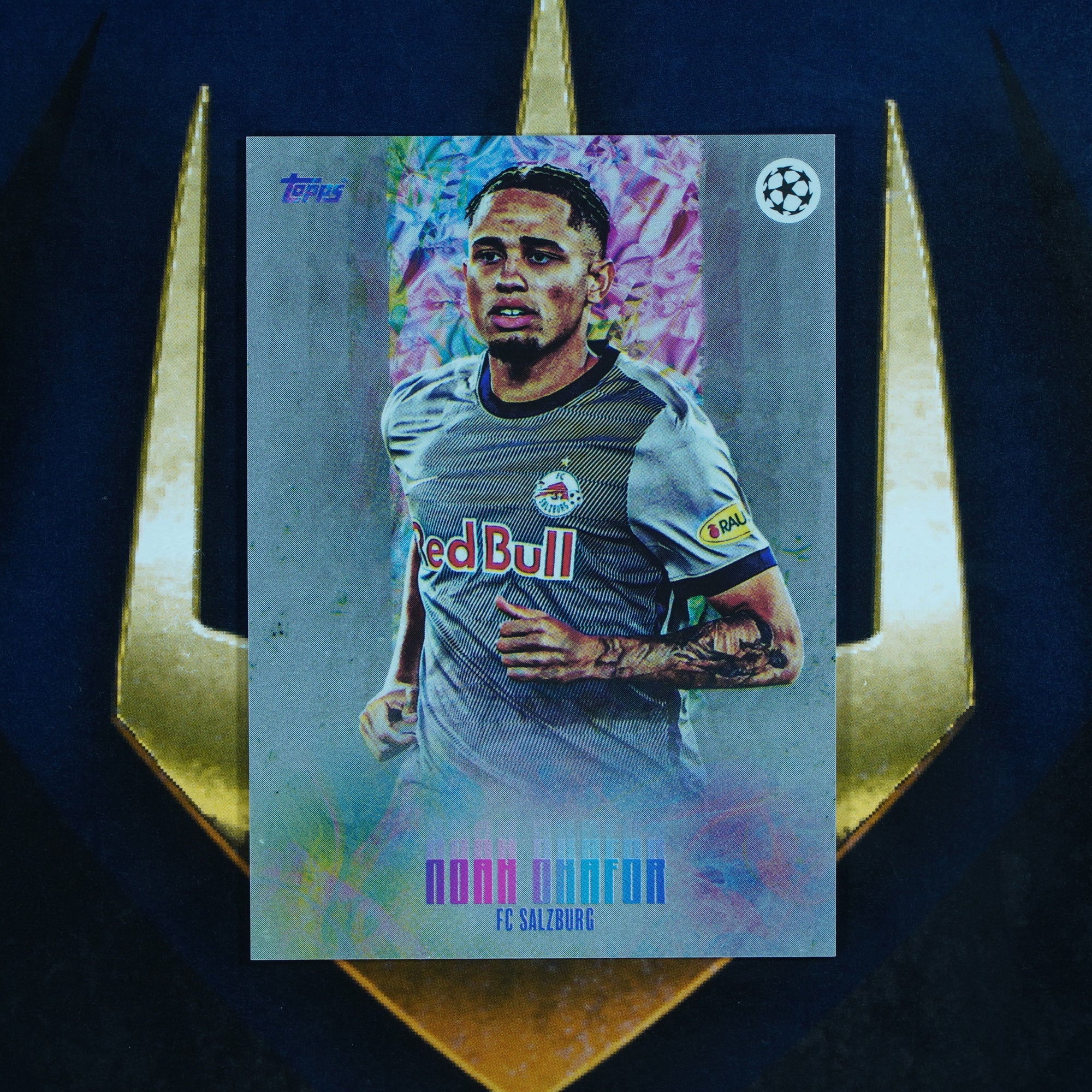 Noah Okafor 2022-23 Topps Musiala Platinum Base FC Salzburg