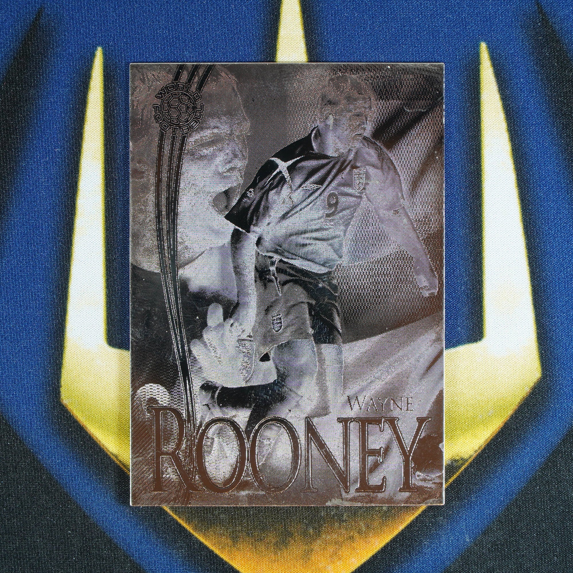 Wayne Rooney 2006 FUTERA SILVER Patch /295  [Raw]