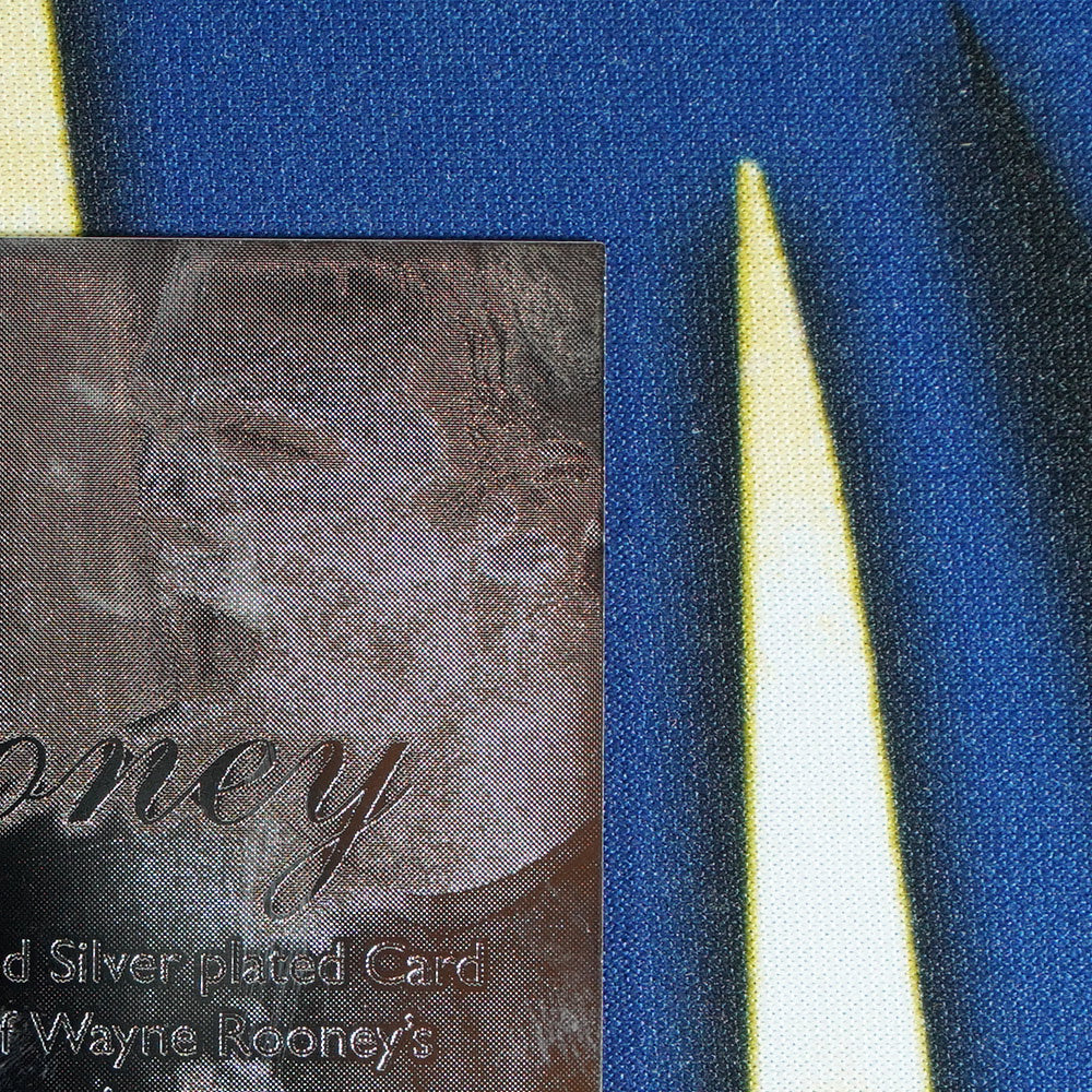 Wayne Rooney 2006 FUTERA SILVER Patch /295  [Raw]