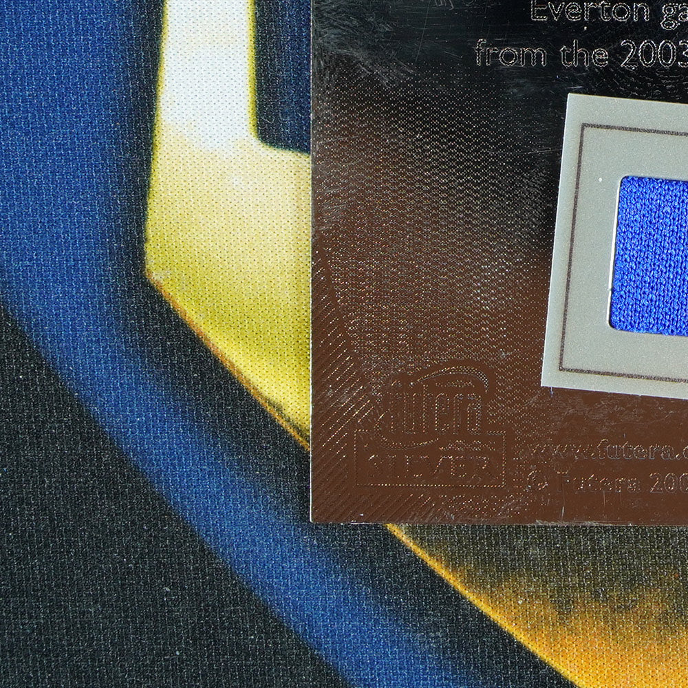 Wayne Rooney 2006 FUTERA SILVER Patch /295  [Raw]