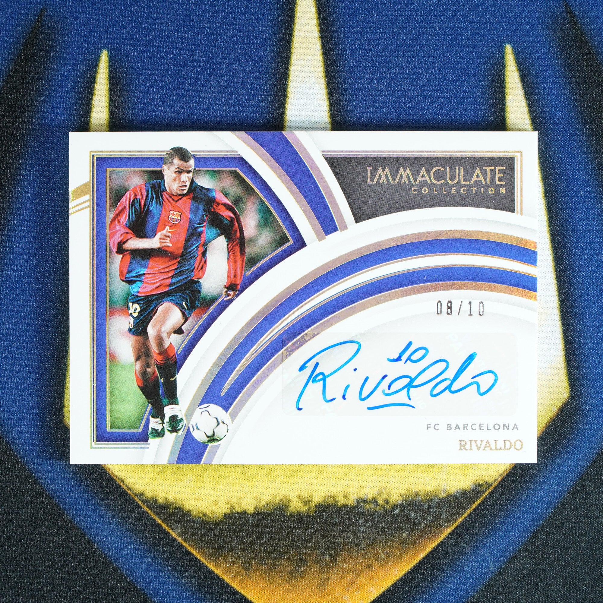 Rivaldo 2022-23 PANINI IMMACULATE Splendid Signatures /10 SI/RIV  [Raw]