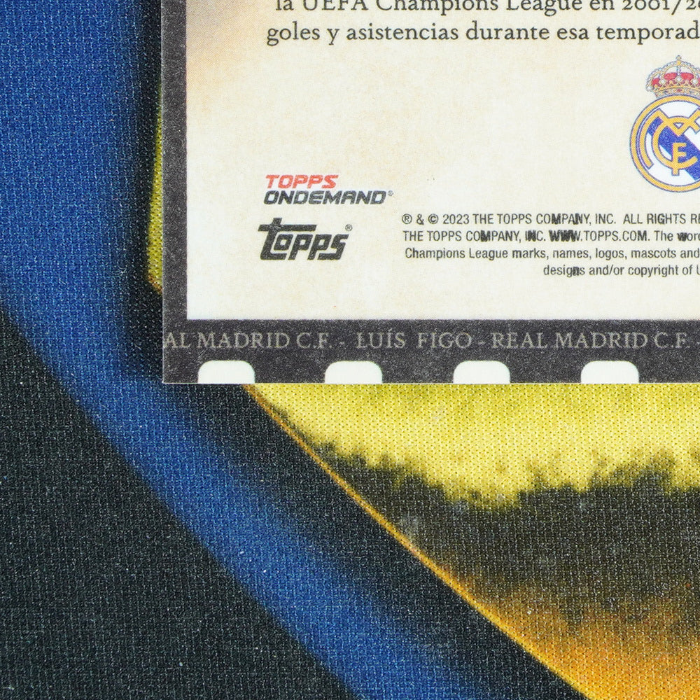 Luis Figo 2022-23 TOPPS ON DEMAND Auto /25  [Raw]