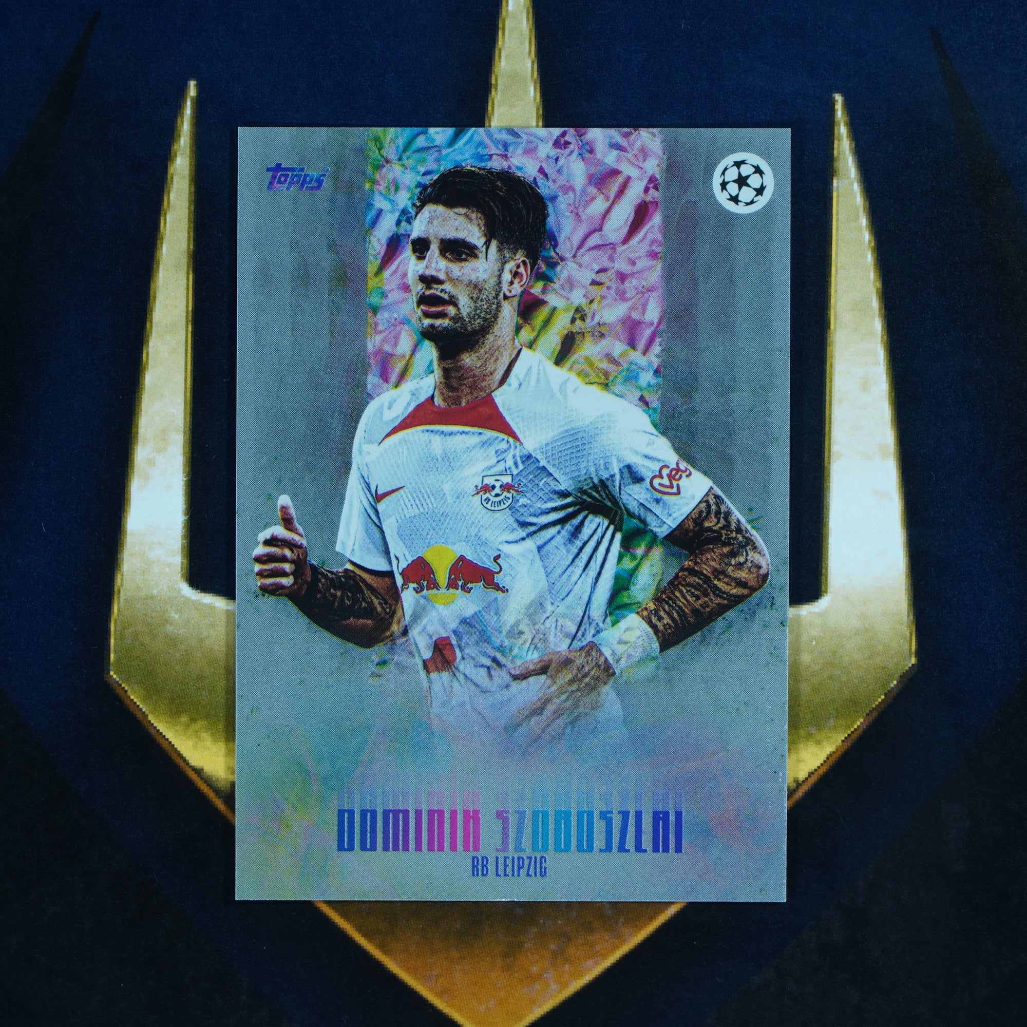 Dominik Szoboszlai 2022-23 Topps Musiala Platinum Base RB Leipzig