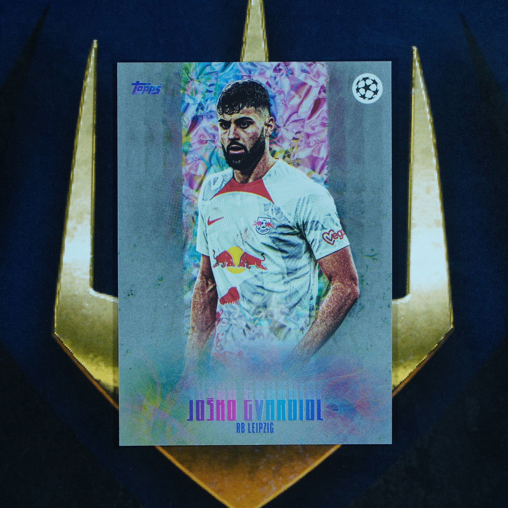 Josko Gvardiol 2022-23 Topps Musiala Platinum Base RB Leipzig