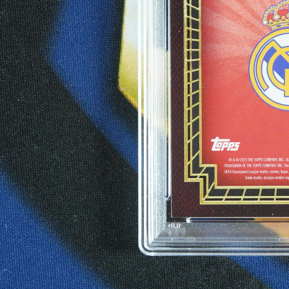 Ronaldo/Vini Jr 2023-24 TOPPS DECO Then & Now Red /10  [PSA 9]