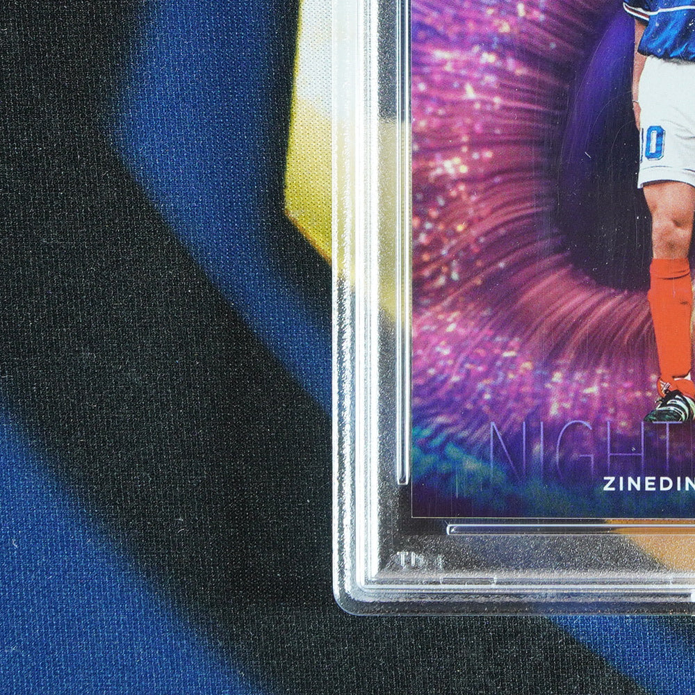 Zinedine Zidane 2023-24 PANINI DONRUSS FIFA Night Moves #25  [PSA 9]