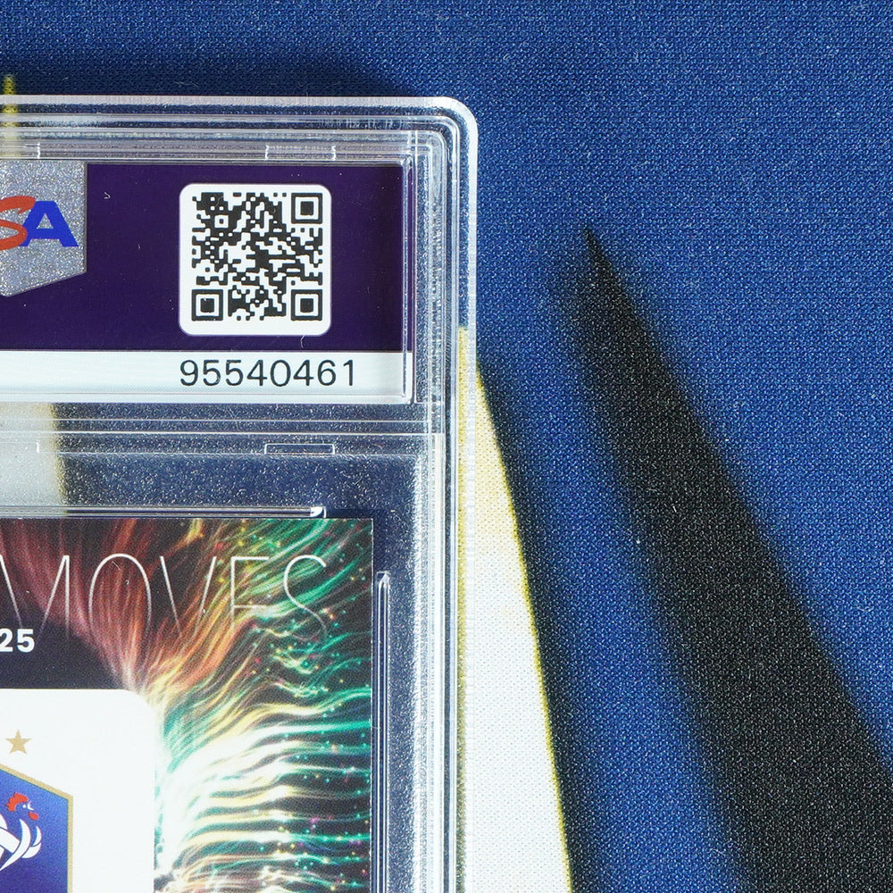 Zinedine Zidane 2023-24 PANINI DONRUSS FIFA Night Moves #25  [PSA 9]
