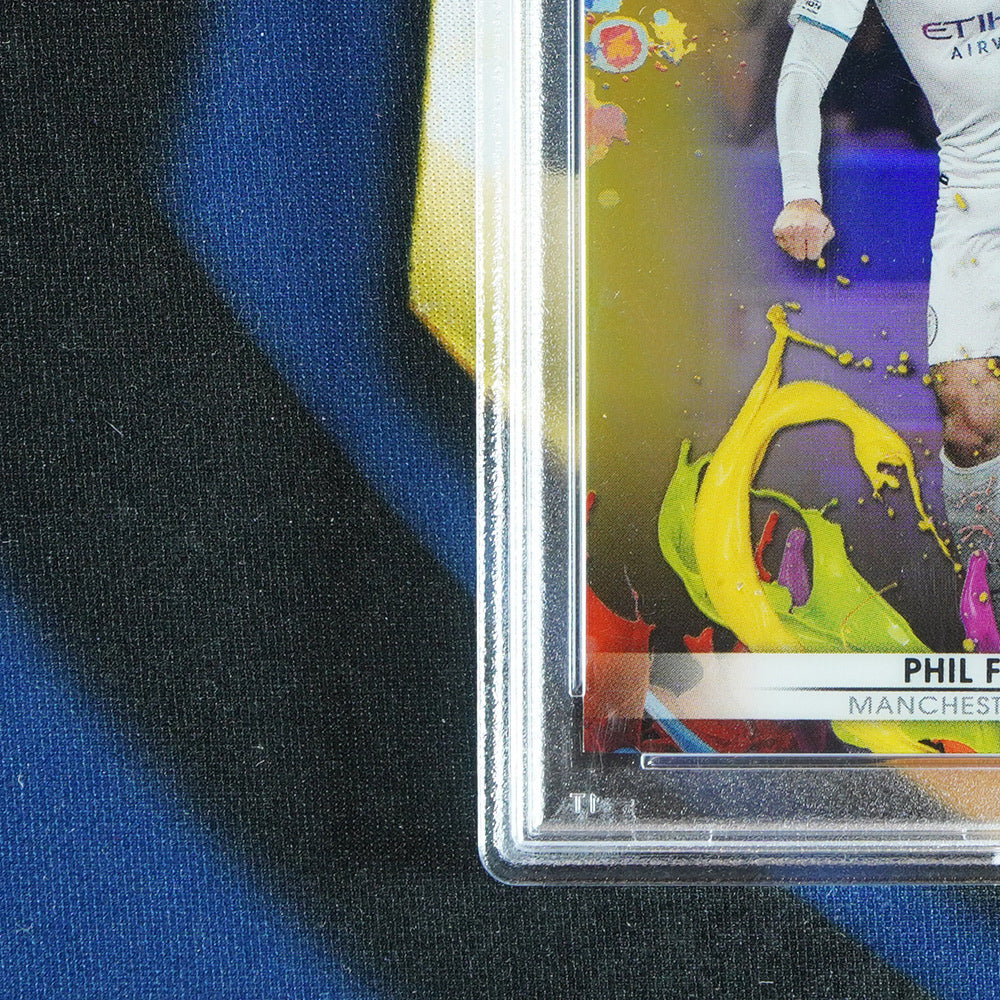 Phil Foden 2021-22 TOPPS CHROME Golazo Gold /50  [PSA 10]