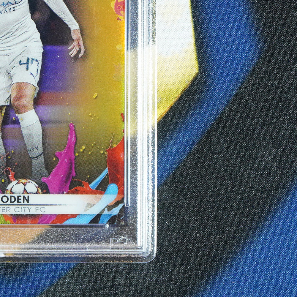 Phil Foden 2021-22 TOPPS CHROME Golazo Gold /50  [PSA 10]
