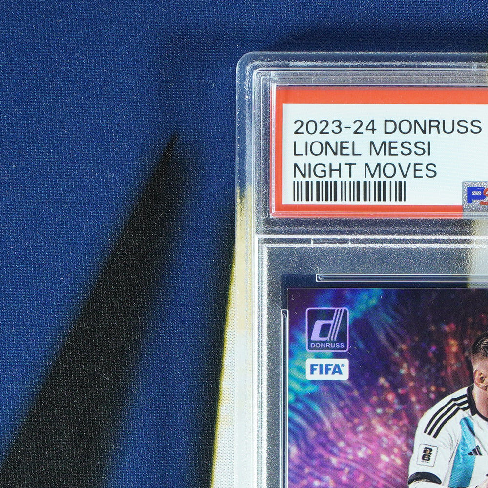 Lionel Messi 2023-24 PANINI DORNUSS FIFA Night Moves #10  [PSA 9]