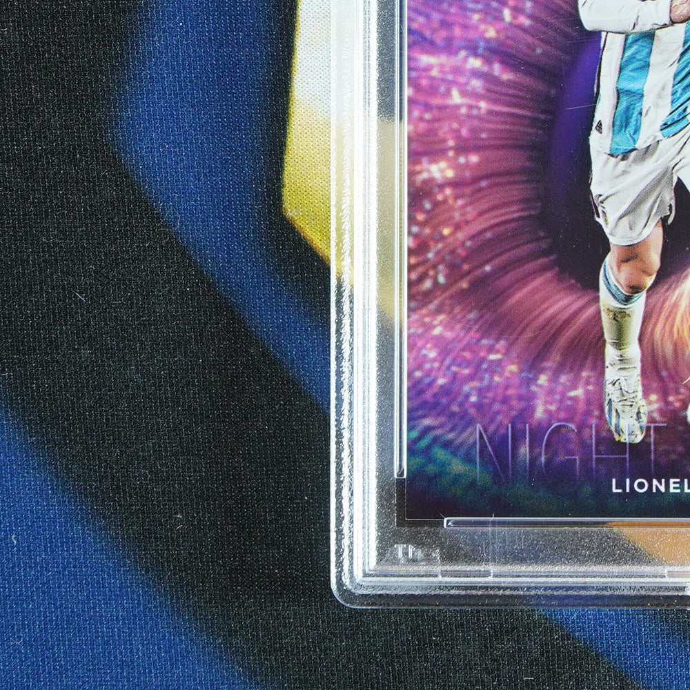 Lionel Messi 2023-24 PANINI DORNUSS FIFA Night Moves #10  [PSA 9]