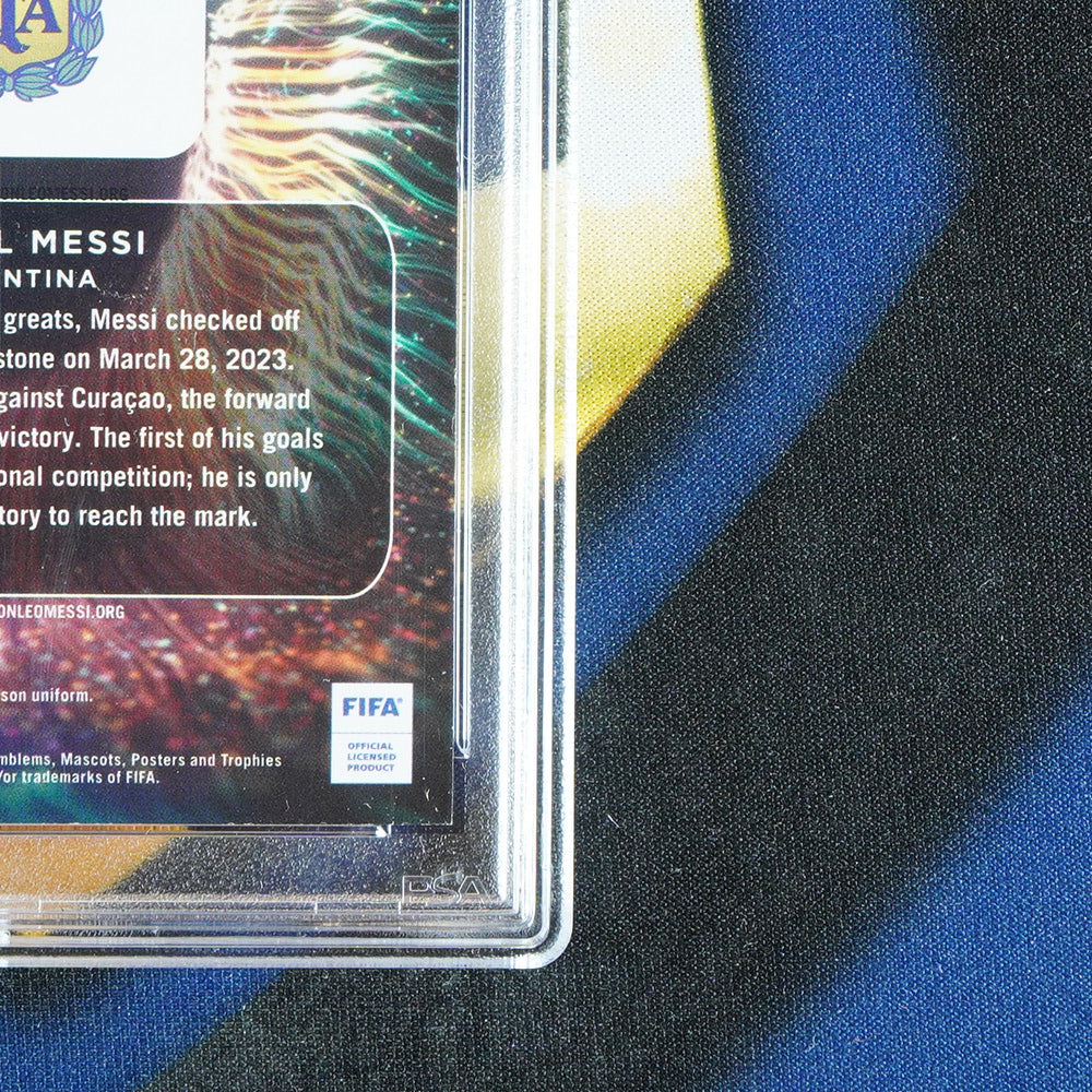 Lionel Messi 2023-24 PANINI DORNUSS FIFA Night Moves #10  [PSA 9]