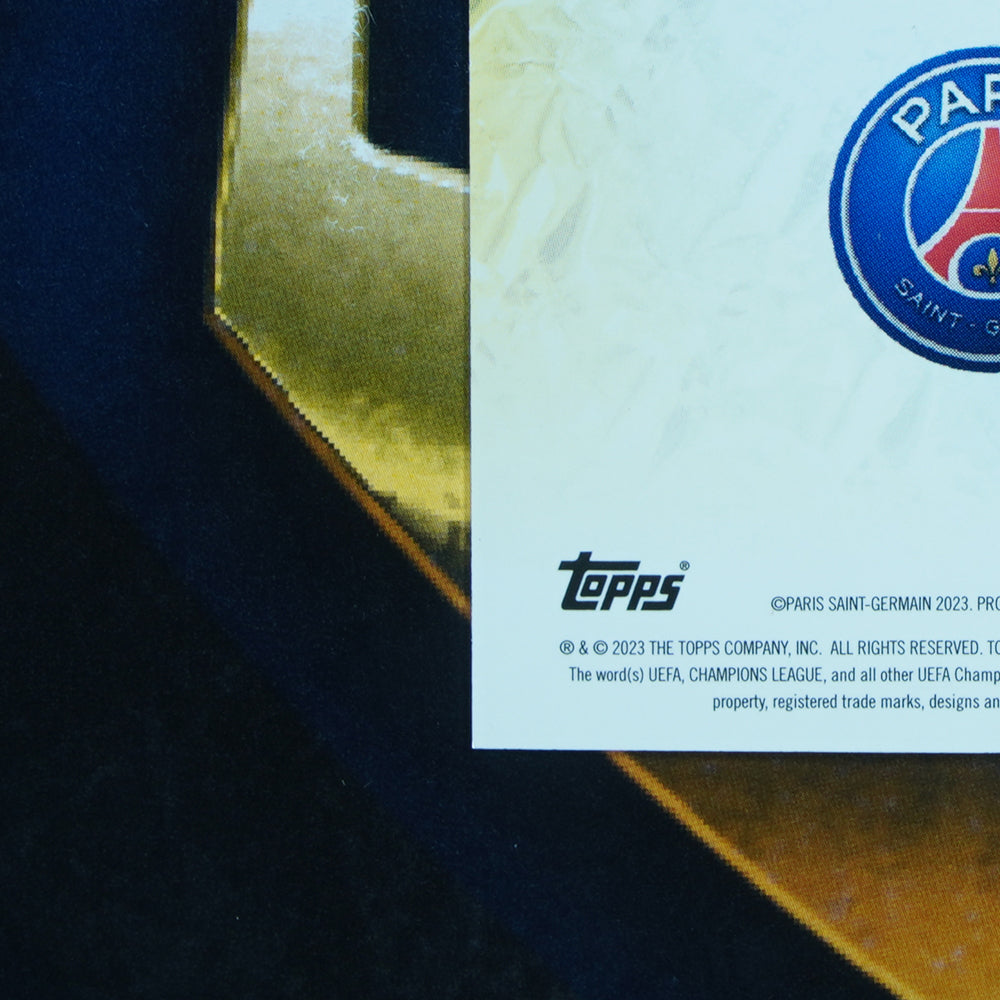 Sergio Ramos 2022-23 Topps Musiala Platinum Base PSG