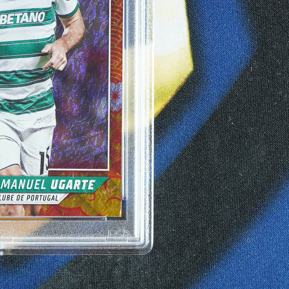 Manuel Ugarte 2021-22 TOPPS JADE UCL Chinese New Year /125 #26  [PSA 8]