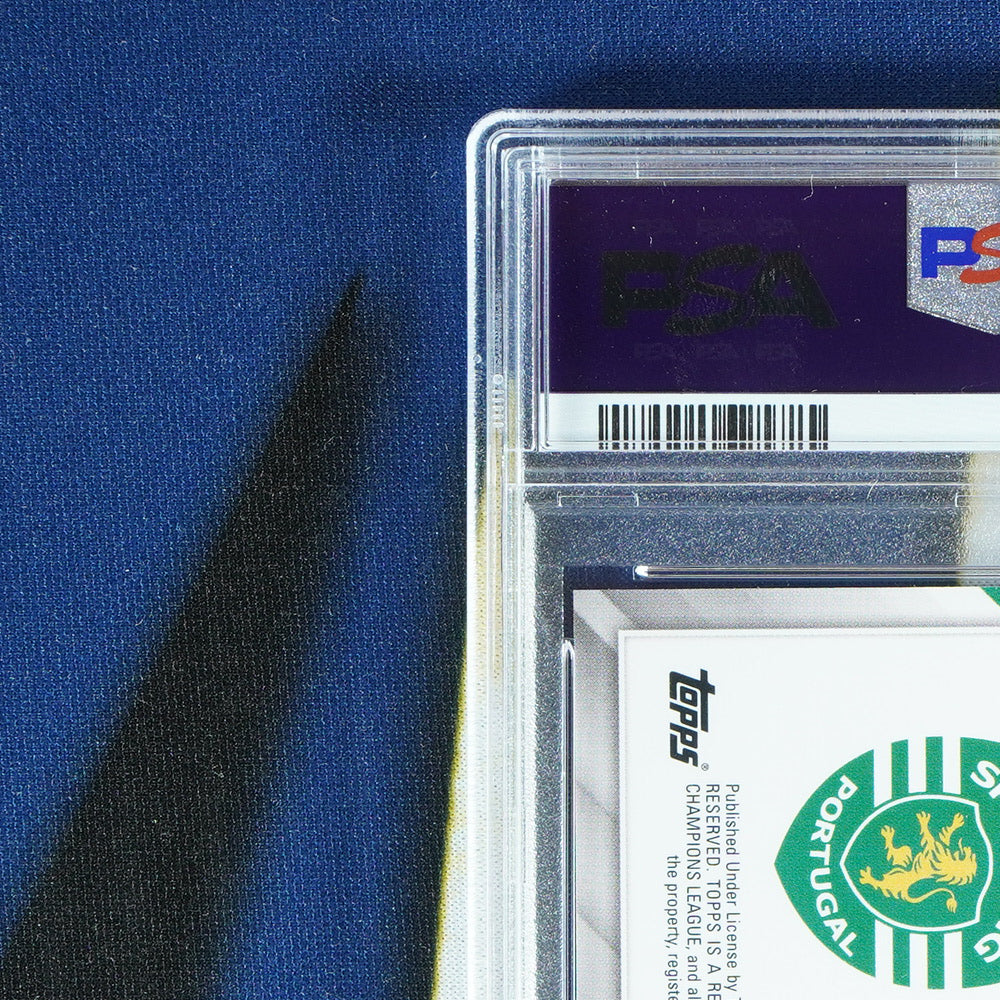 Manuel Ugarte 2021-22 TOPPS JADE UCL Chinese New Year /125 #26  [PSA 8]