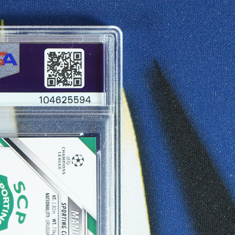 Manuel Ugarte 2021-22 TOPPS JADE UCL Chinese New Year /125 #26  [PSA 8]