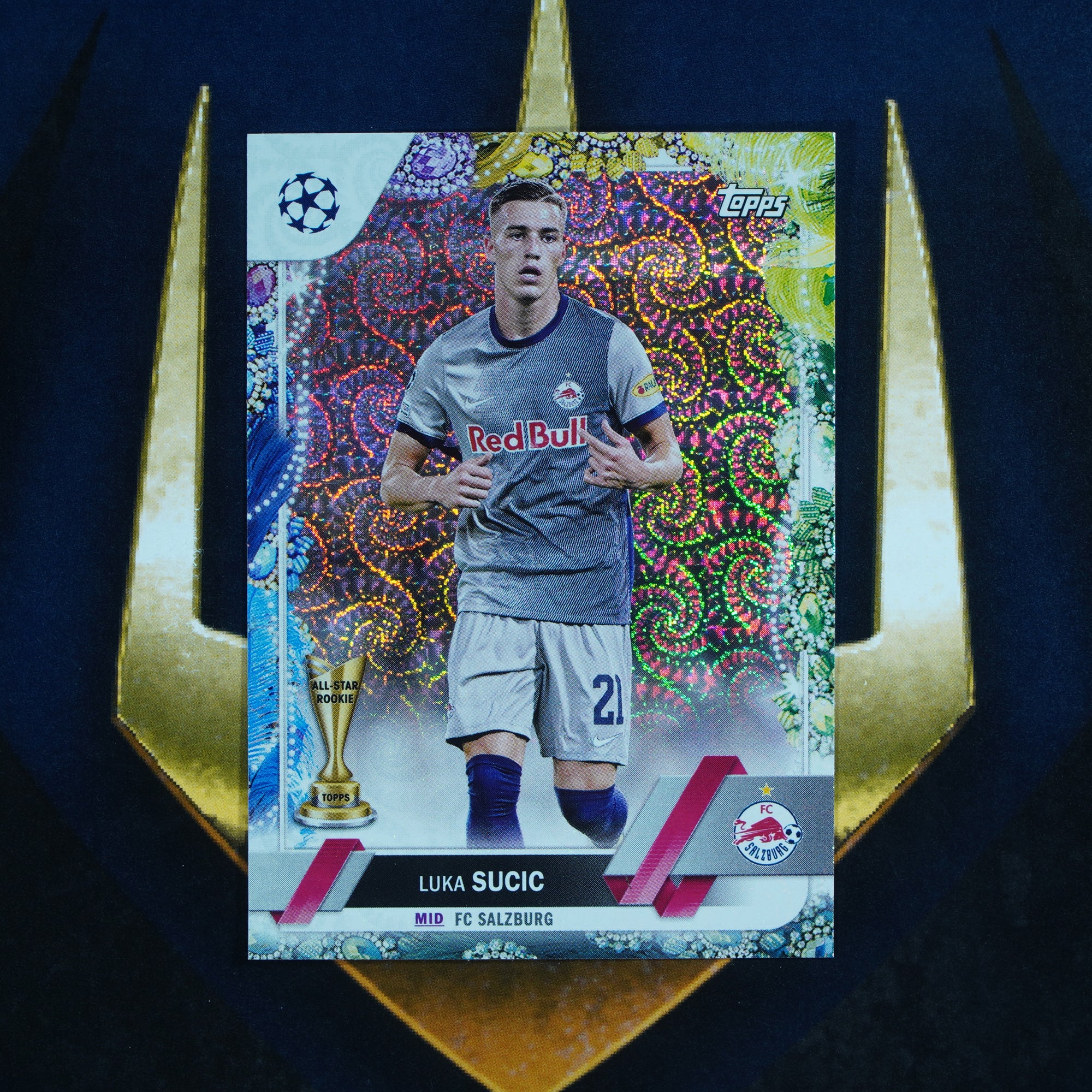 Luka Sucic 2022-23 Topps Carnaval  Base #95 Salzburg