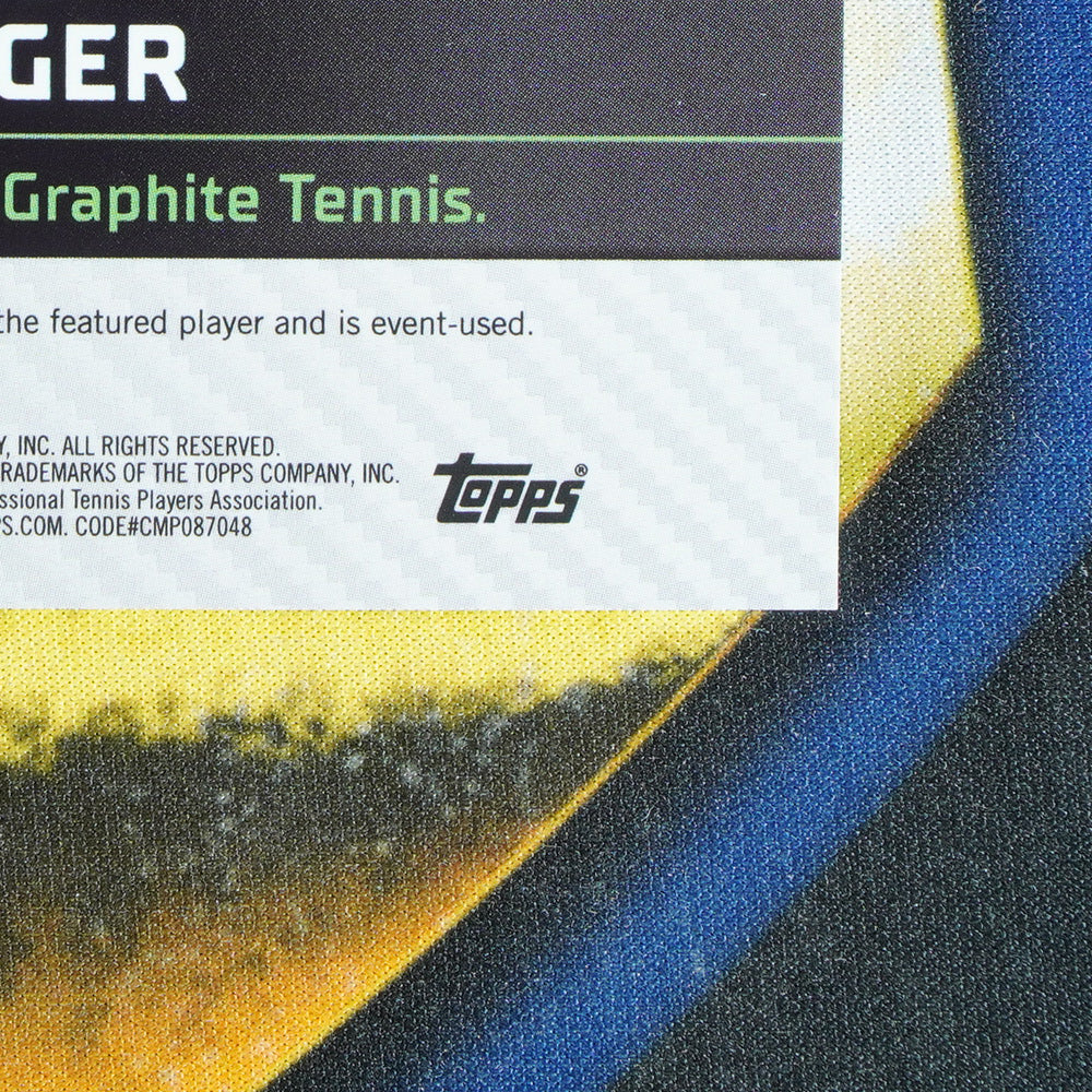 Zoe Kruger 2024 TOPPS GRAPHITE Ace Event-Used Relic /75   [Raw]