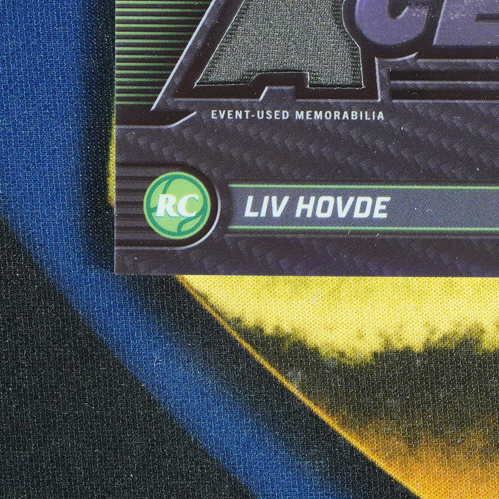 Liv Hovde 2024 TOPPS GRAPHITE Ace Event-Used Relic Refractor RC  [Raw]