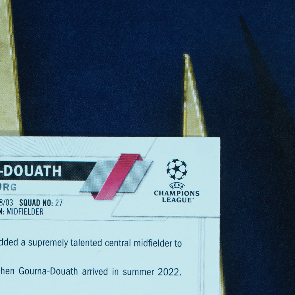 Lacuas Gourna-Douath 2022-23 Topps Carnaval  Base #117 Salzburg RC