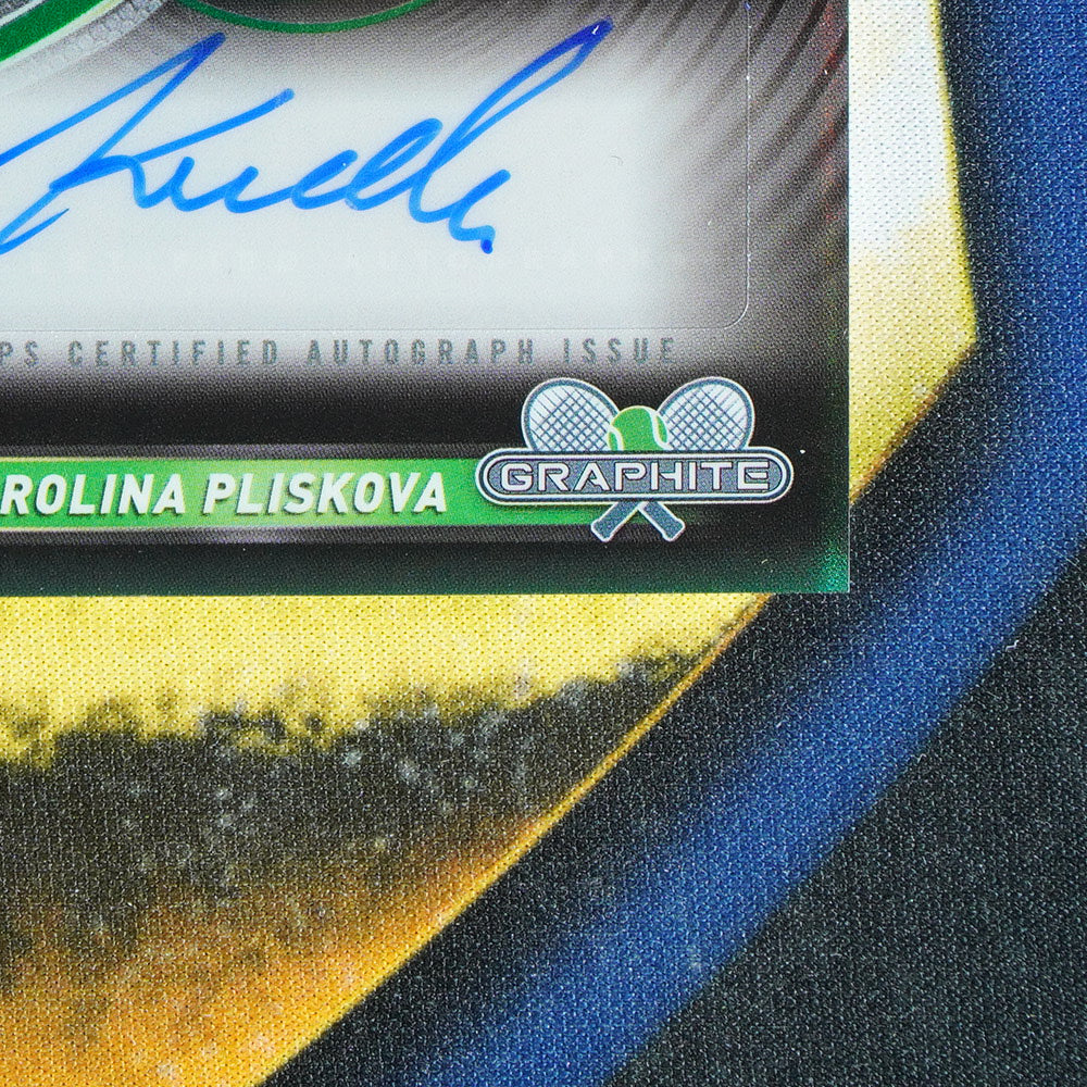 Karolina Pliskova 2024 TOPPS GRAPHITE Tour Relic Autographs E-U /75  [Raw]
