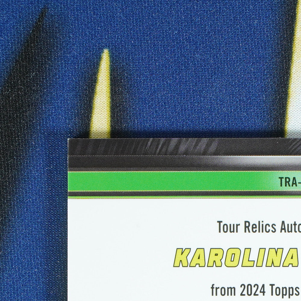 Karolina Pliskova 2024 TOPPS GRAPHITE Tour Relic Autographs E-U /75  [Raw]