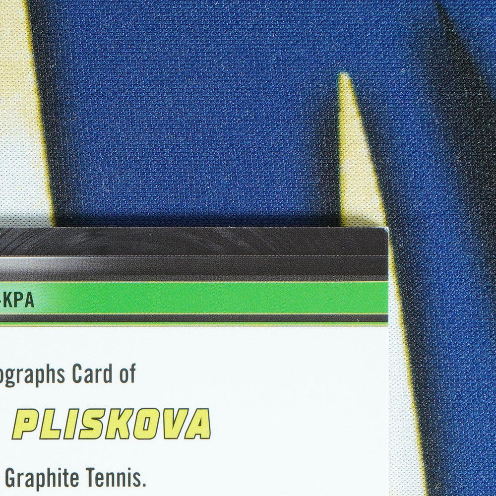 Karolina Pliskova 2024 TOPPS GRAPHITE Tour Relic Autographs E-U /75  [Raw]