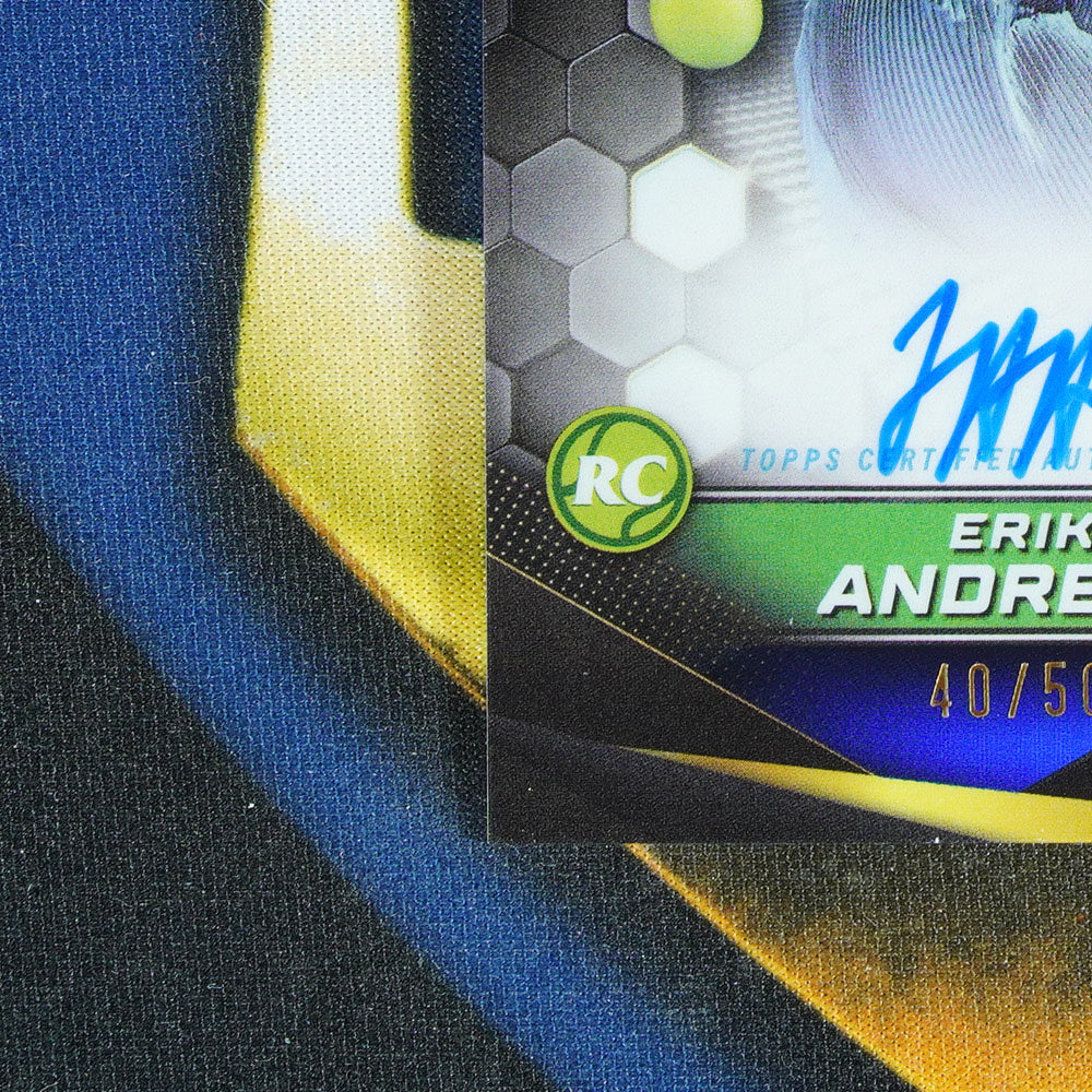 Erika Andreeva 2024 TOPPS GRAPHITE On-Card Autograph Blue /50 RC  [Raw]