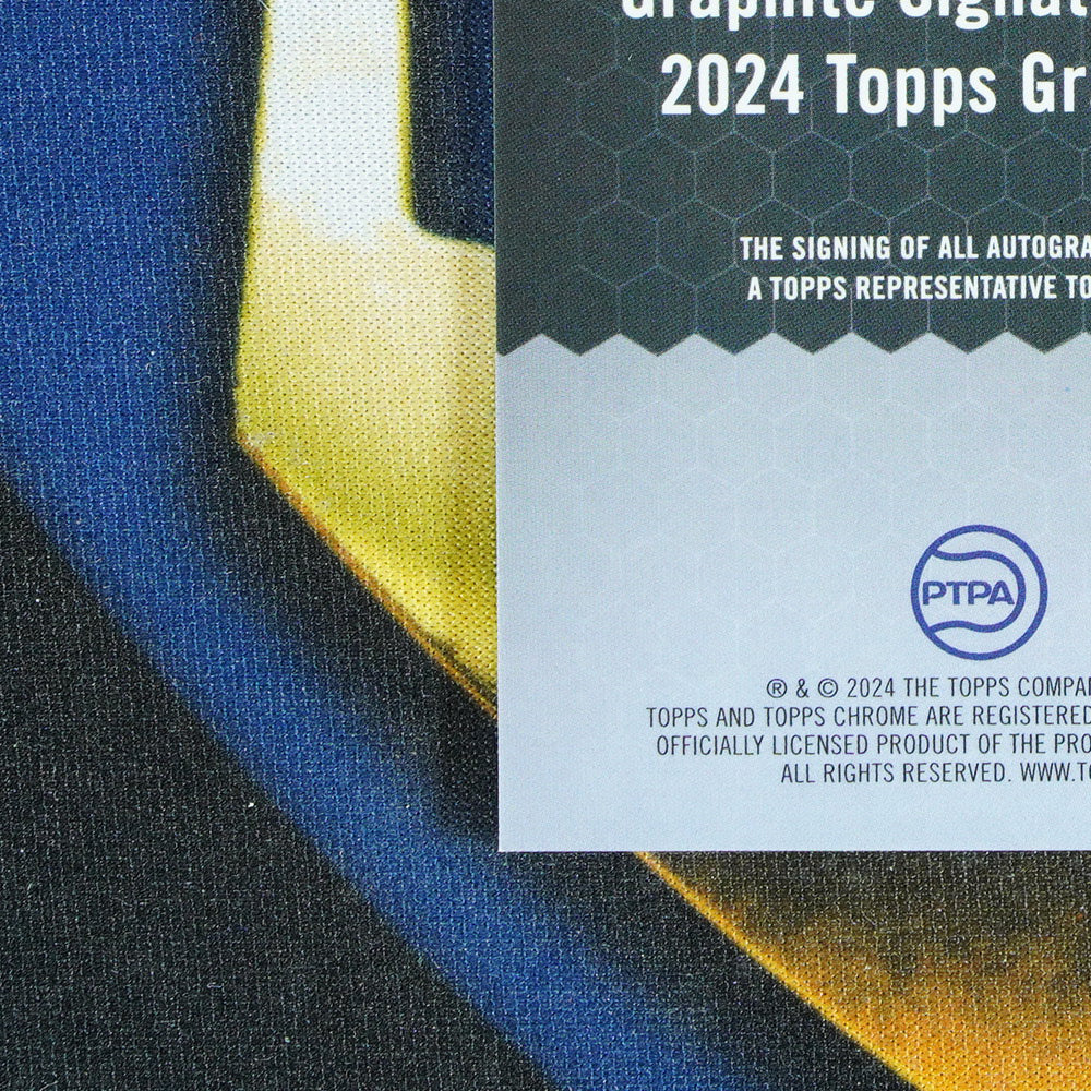 Erika Andreeva 2024 TOPPS GRAPHITE On-Card Autograph Blue /50 RC  [Raw]