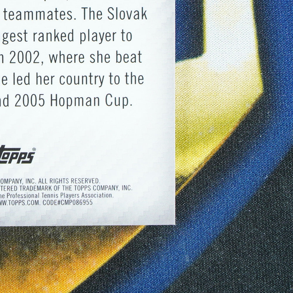 Daniela Hantuchova 2024 TOPPS GRAPHITE Legends of the Court Gold /25  [Raw]
