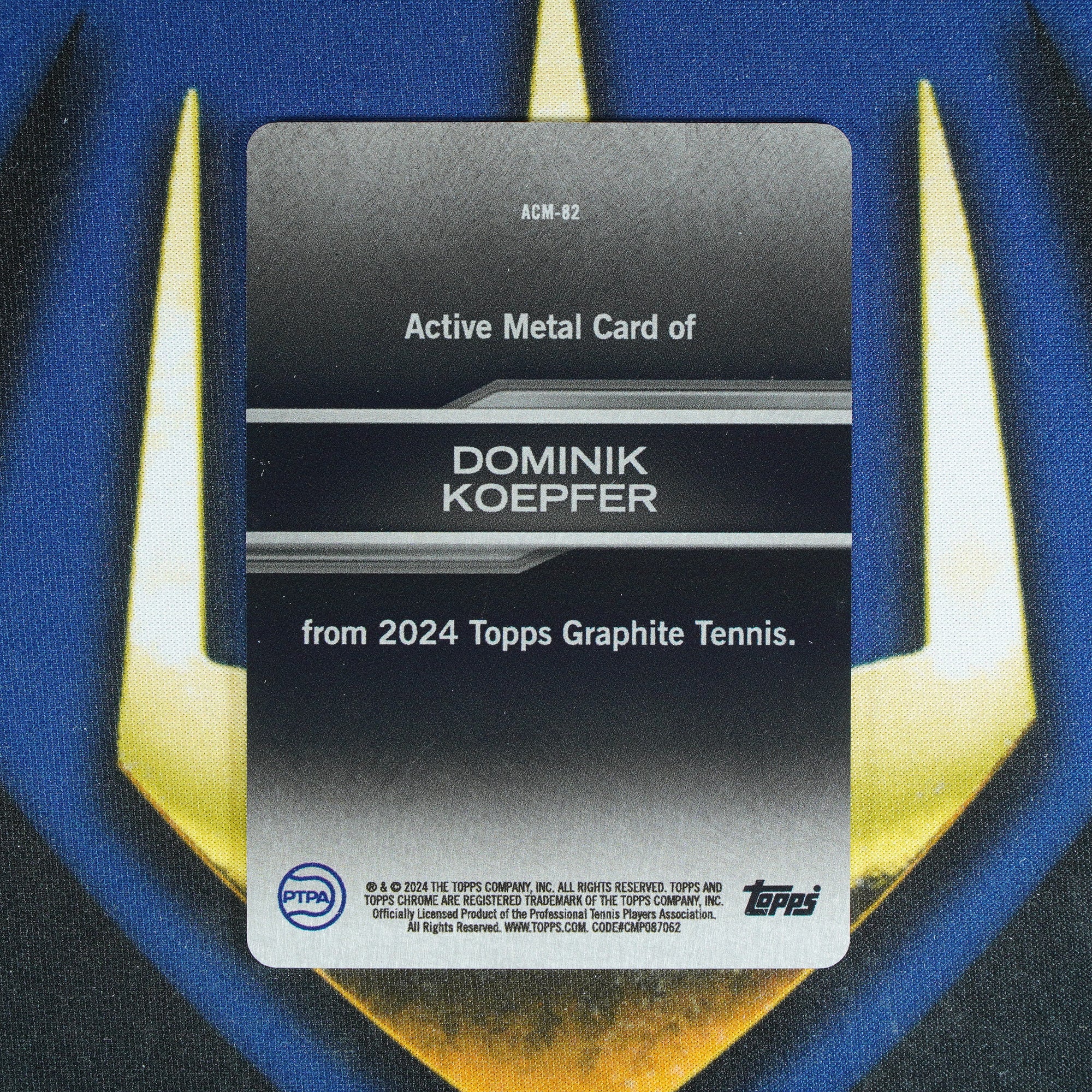 Dominik Koepfer 2024 TOPPS GRAPHITE ACTIVE Metal  [Raw]