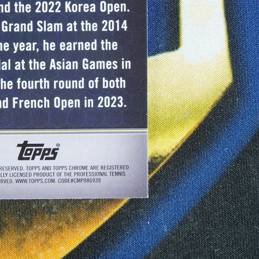 Yoshihito Nishioka  2024 TOPPS GRAPHITE Aqua /199  [Raw]