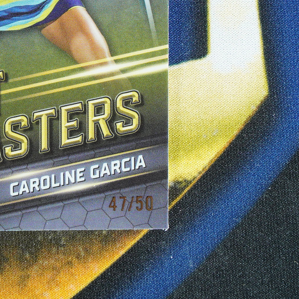 Caroline Garcia 2024 TOPPS GRAPHITE Court Master Blue /50  [Raw]